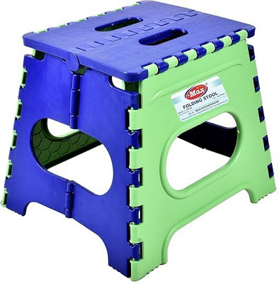 Umax U-MAX 12 Inch Portable Folding Step Stool, Compact, Lightweight & Durable for Kitchen Stool(Blue, Green, Pre-assembled)