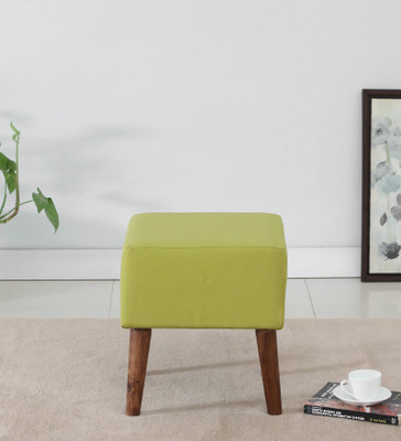 lifestyle furniture Fabric Seating Stool In Green Colour Living & Bedroom Stool(Green, Pre-assembled)