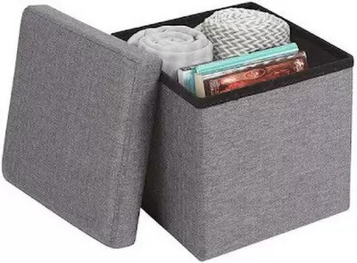 Raptas Living Room Cube Shape Sitting Stool Living & Bedroom Stool(Multicolor, Pre-assembled)