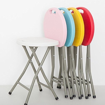 AJAAQI Folding Stool Portable Stool Lightweight Stool Made in India Stool(Multicolor, Pre-assembled)