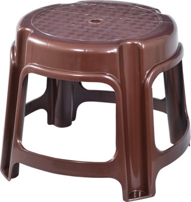 swagath furniture Bathroom Stool/Plastic Stool for Bathroom Pack of 1 Bathroom Stool(Brown, Pre-assembled)