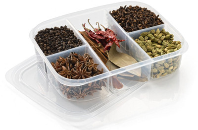 Barkati Plastic Fridge Container  - 2100 ml(Clear)
