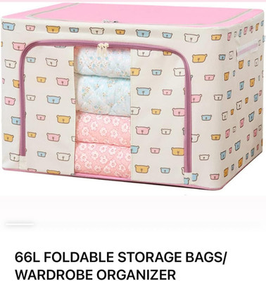 Vartanu Polyester Storage Basket(Pack of 1)