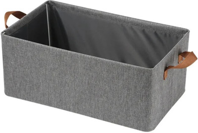 Doyelex Polyester Wardrobe Organizer for Clothes Metal Frame Cloth Organizer Storage Basket(Pack of 1)