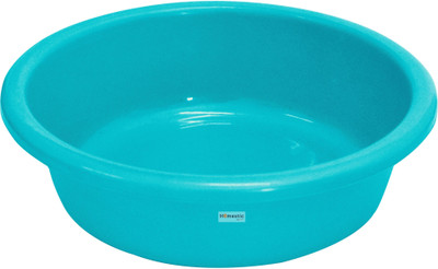 HOMESTIC Plastic Multiuses Plastic Knead Dough Basket/Basin Bowl 6 Ltr (Sky Blue) Storage Basket(Pack of 1)