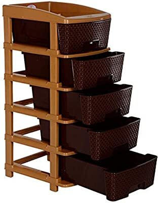 HUMBLE KART Plastic Storage Basket(Pack of 1)