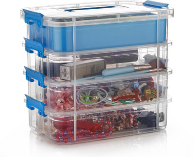 kitchkart Plastic Utility Container  - 8 L(Blue)