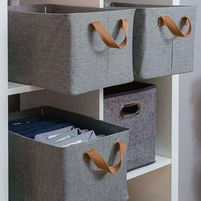 DN BROTHERS Polyester Storage Basket(Pack of 1)