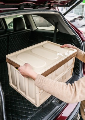 PLENYLOON Polypropylene MULTIPURPOSE COLLAPSIBLE STORAGE ORGANIZER Storage Basket(Pack of 1)