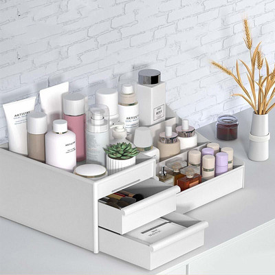 AK10ZONE 7 Compartments plastic Storage Box(White)