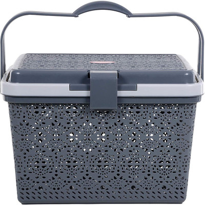 NAYASA Plastic Storage Basket(Pack of 1)