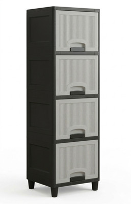 MAXTID Ideal Plastic Cabinet for Students Multi layer Drawer Style Storage Box(Multicolor)