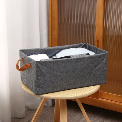 DN BROTHERS Polyester Storage Basket(Pack of 1)