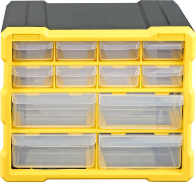 ALKON ACO12 Storage Box(Yellow, Black)