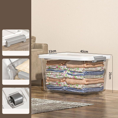 GRACIOUS MART Plastic Utility Container  - 11 kg(White)