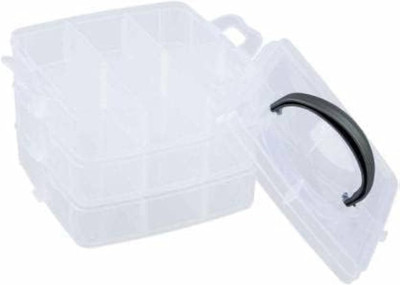 WebDealz Plastic Utility Container  - 200 g(Clear)