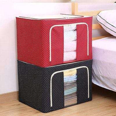 UrbanArts Red&BlueDots66-x2 Storage Box(Multicolor)