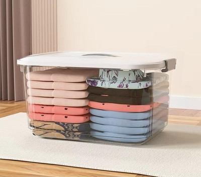 Star Work Plastic Utility Container  - 50 L(Clear)