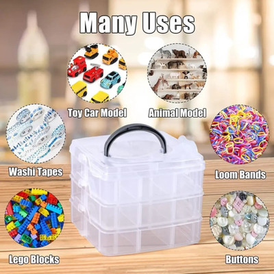 Corevalue Plastic Utility Container  - 200 g(Clear)