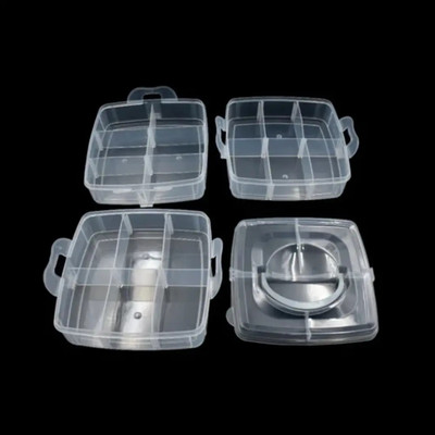 WebDealz Plastic Utility Container  - 200 g(Clear)