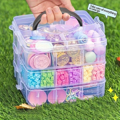 KRAZE Plastic Utility Container  - 200 g(Clear)