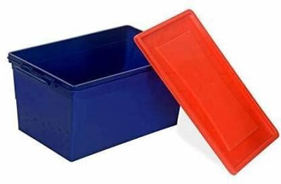 Nilkamal 50L STORAGE BOX WITH WHEELS Storage Box(Blue)