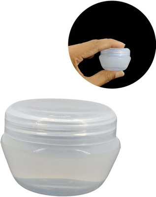 AUMNI CRAFTS Plastic Utility Container  - 25 ml(Pack of 12, Clear)