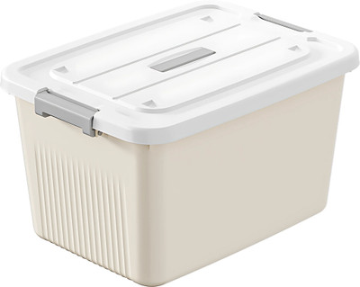HoopVool Plastic Utility Container  - 6 L(Off White)