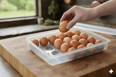 MAXTID 1 Compartments Plastic PP(Clear)