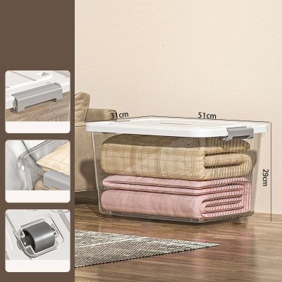 GRACIOUS MART Plastic Utility Container  - 15 kg(White)