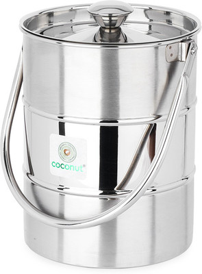 COCONUT Stainless Steel Milk Container  - 4000 ml(Silver)