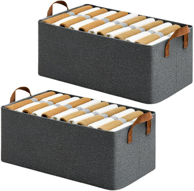 UrbanArts jeansbox-2 Storage Box(Grey)