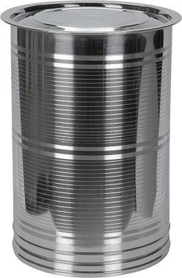 KECHZY Steel Utility Container  - 10 L(Silver)