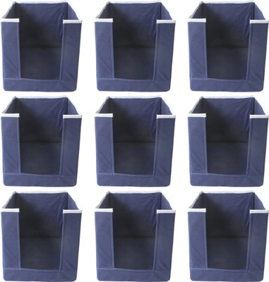 WellOrganize Shelf Organizers(Blue, Polyester)