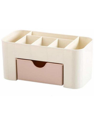 JIGSHTIAL Cosmetic & Make-up Organizers(Multicolor, Plastic)