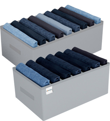 HOMESTIC by Kuber Industries Shelf Organizers(Multicolor, Polyester)