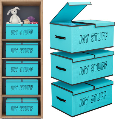 KUBER INDUSTRIES Shelf Organizers(Green, Polyester)