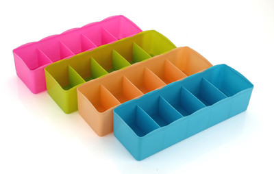 HAPPI Shelf Organizers(Multicolor, Plastic)