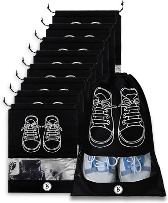 BTfash Shoe Pouch(Black)
