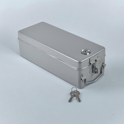 JAYCO Jewellery Storage / Make-up Organizer Aluminium Locker Box Storage and organizing of jewellery, Storage of Make-up and valuables Vanity Box(Silver)