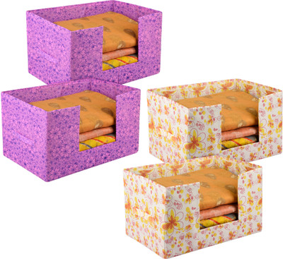 KUBER INDUSTRIES Shelf Organizers(Multicolor, Cotton)