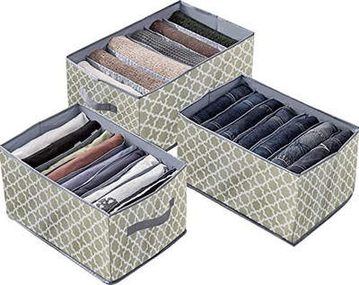 HOUSE OF QUIRK Pullout Organizers(Grey, Nylon)