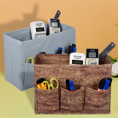 KUBER INDUSTRIES Shelf Organizers(Multicolor, Polyester)