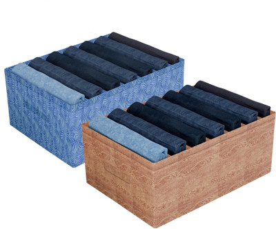 KUBER INDUSTRIES Shelf Organizers(Multicolor, Polyester)