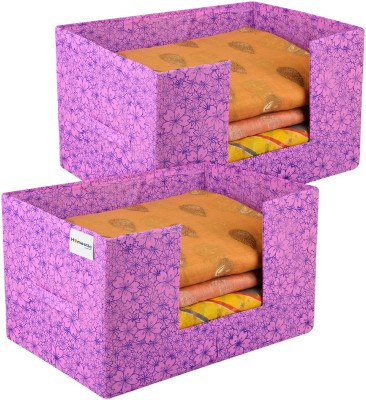 HOMESTIC Shelf Organizers(Purple, Cotton)