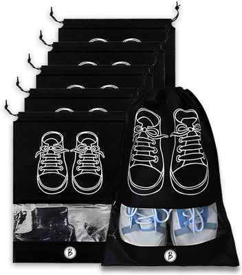 BTfash Shoe Pouch(Black)