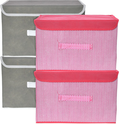 KUBER INDUSTRIES Shelf Organizers(Multicolor, Cotton)