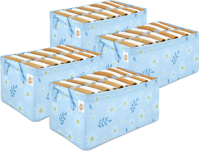 NFI essentials Shelf Organizers(Blue, Polyester)