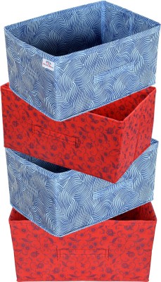 Heart Home Shelf Organizers(Blue, Red, Cotton)