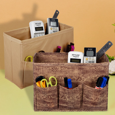 KUBER INDUSTRIES Shelf Organizers(Multicolor, Polyester)